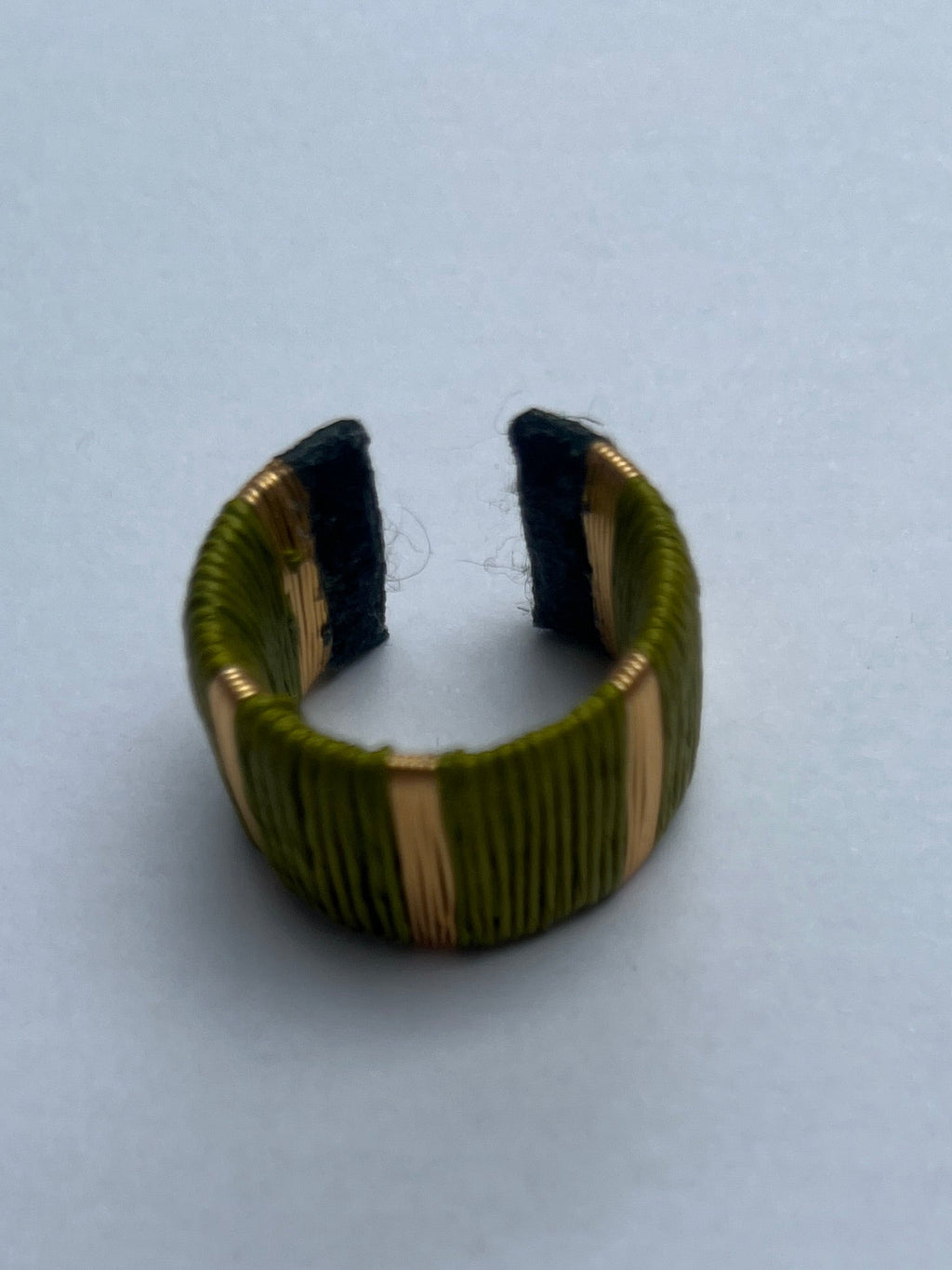 Green and Gold ring 