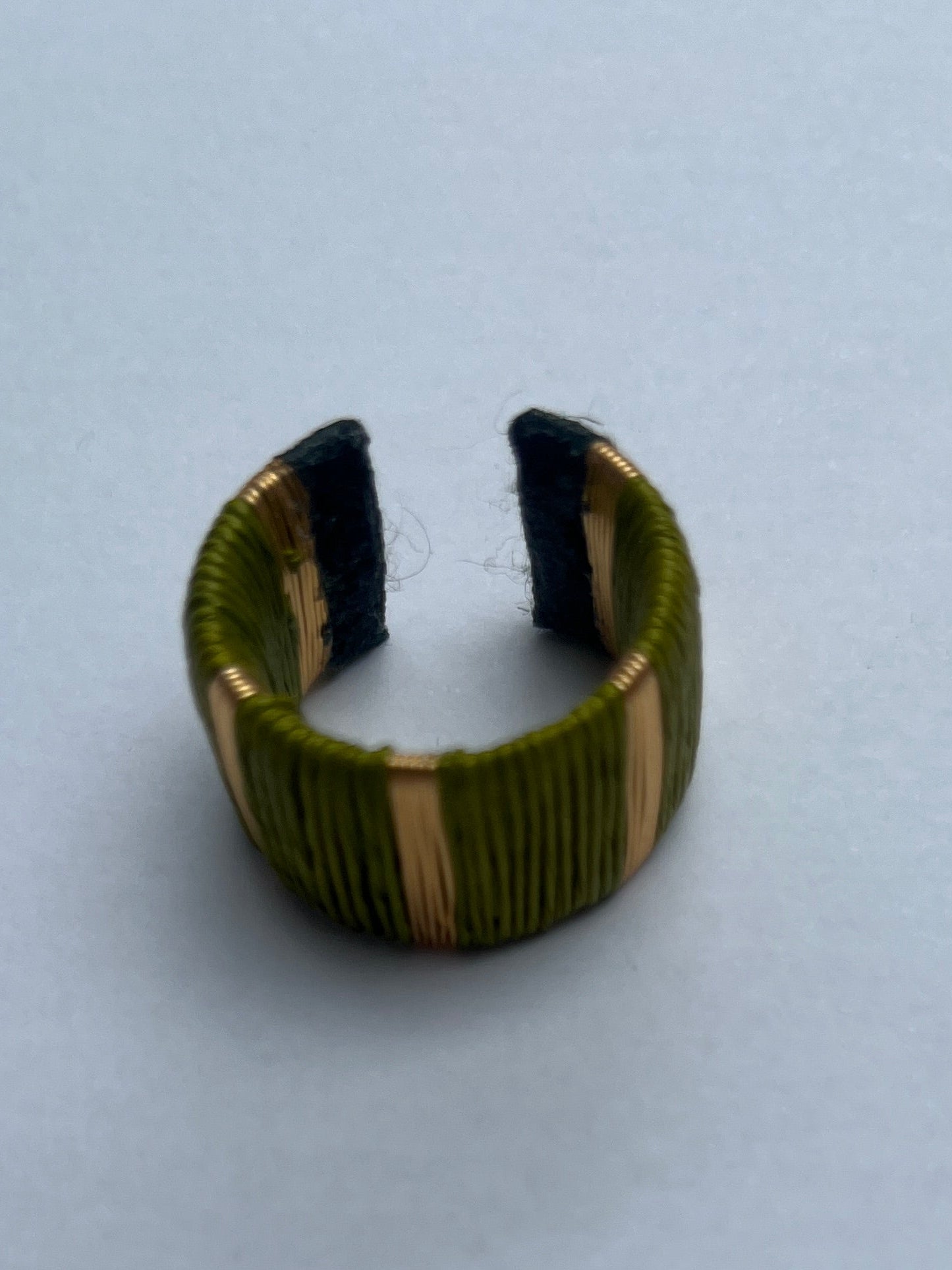 Green and Gold ring 