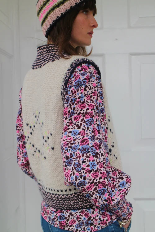Nicky Dupont Lima Sleeveless Cardigan