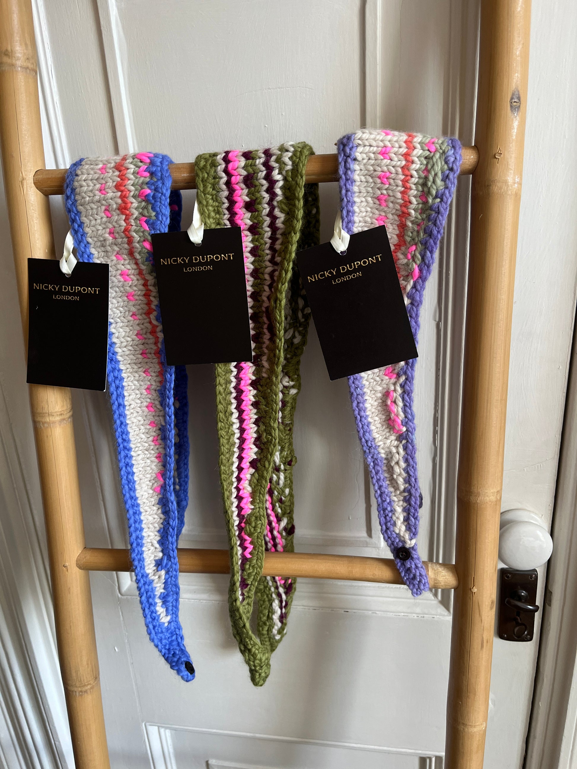 Nicky Dupont Hand-Knit Necktie Scarf