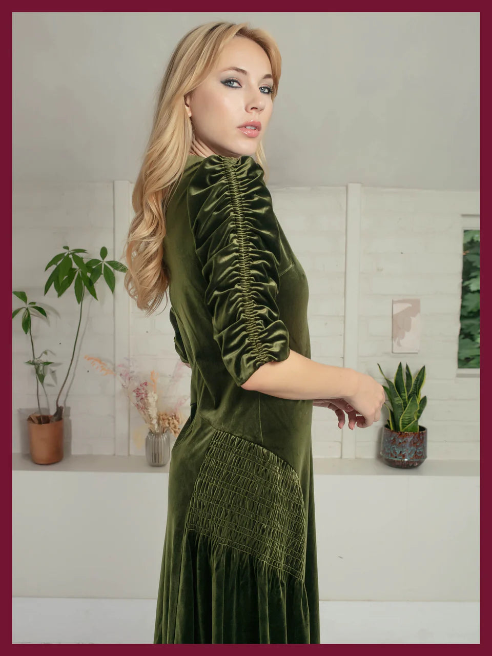 Nooki Lana Dress - Green