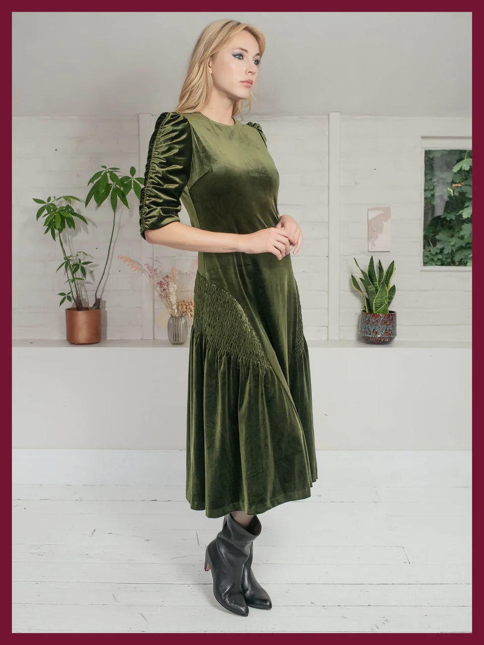 Nooki Lana Dress - Green