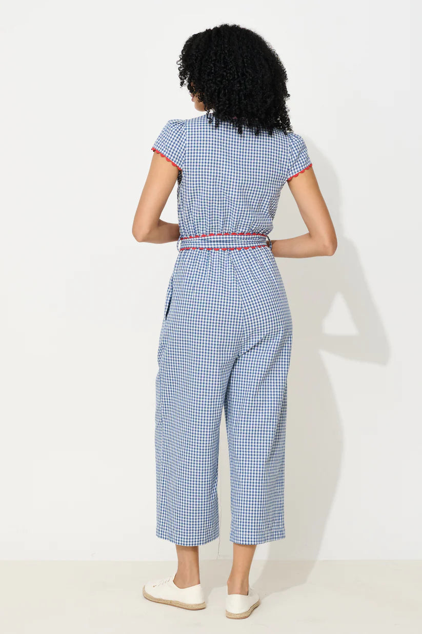 Marleen Gingham Jumpsuit