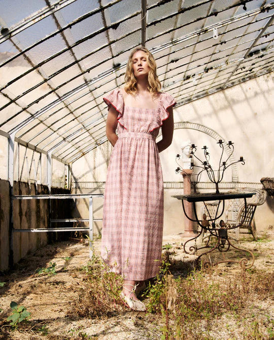 Ambre Check Dress