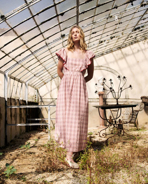 Ambre Check Dress
