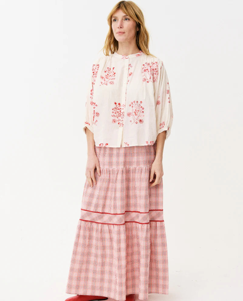 Dalia Embroidered Blouse