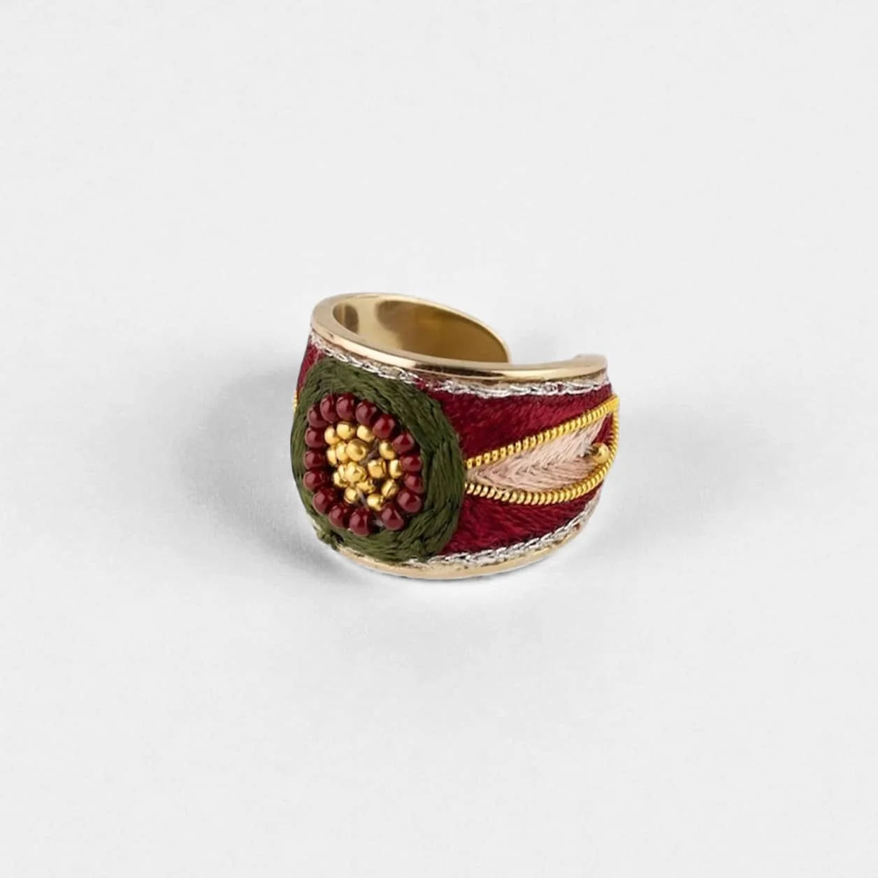 Nahua Apa Ring – Burgundy
