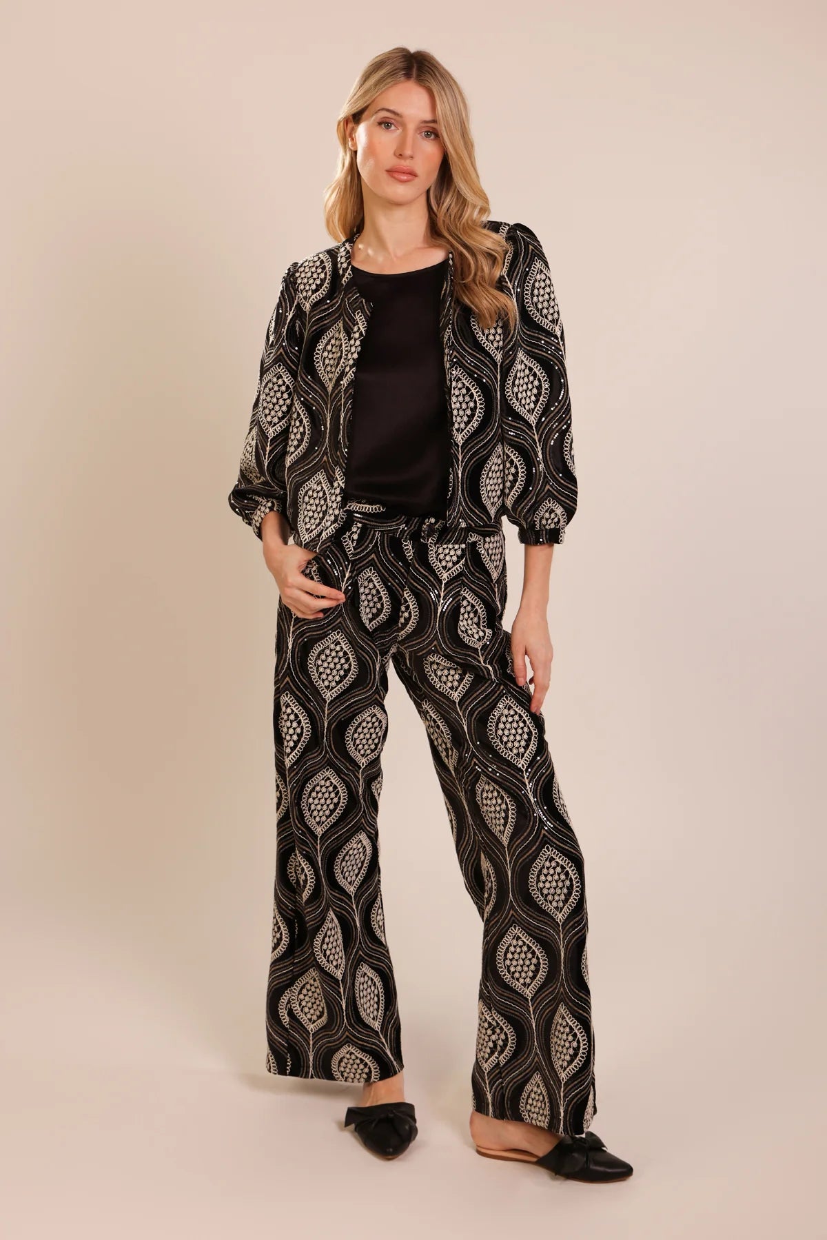 Paddle Jacket styled with Lulu Trousers and Grace Top