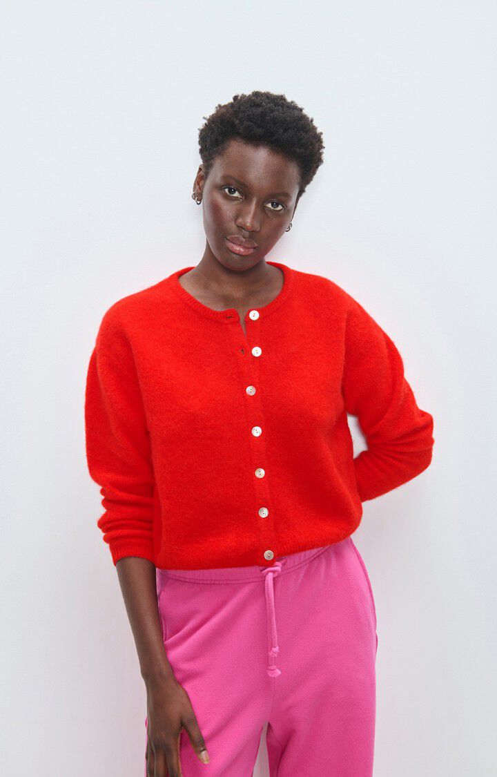 Women's cardigan Vitow (Strawberry)