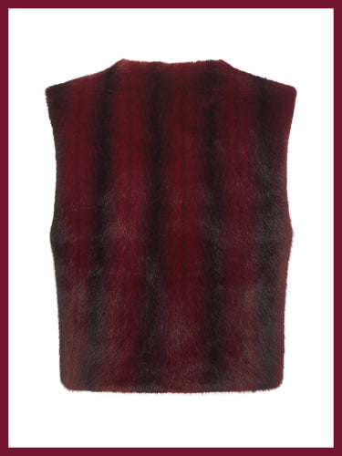 Nooki Edelweiss Gilet Plum Zig Zag