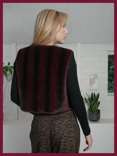 Nooki Edelweiss Gilet Plum Zig Zag