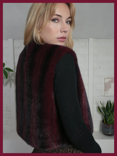 Nooki Edelweiss Gilet Plum Zig Zag