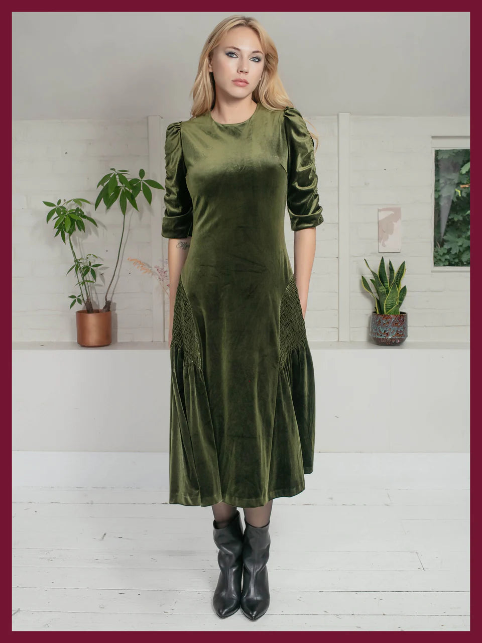 Nooki Lana Dress - Green