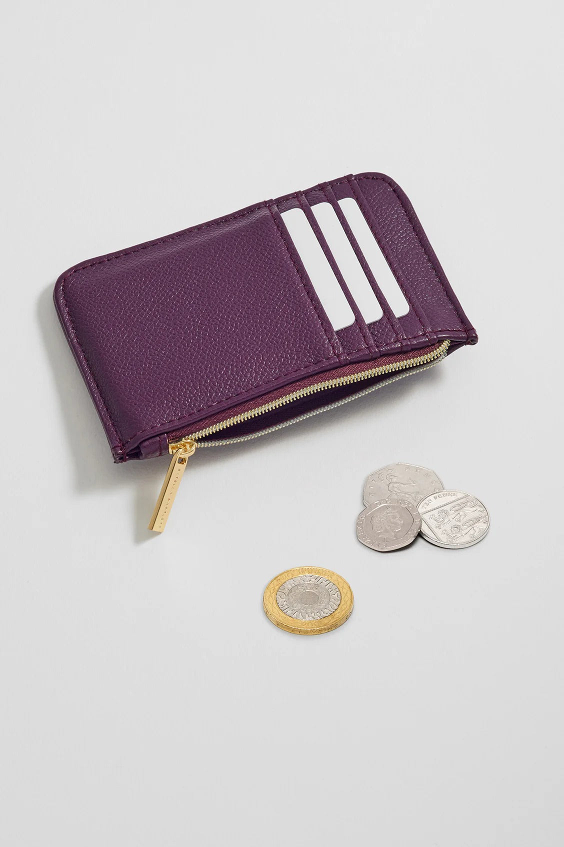 Puffy Pleated Card Purse