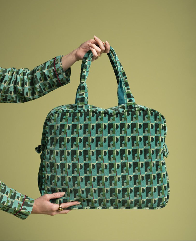Mary Poppins Velvet Weekend Bag