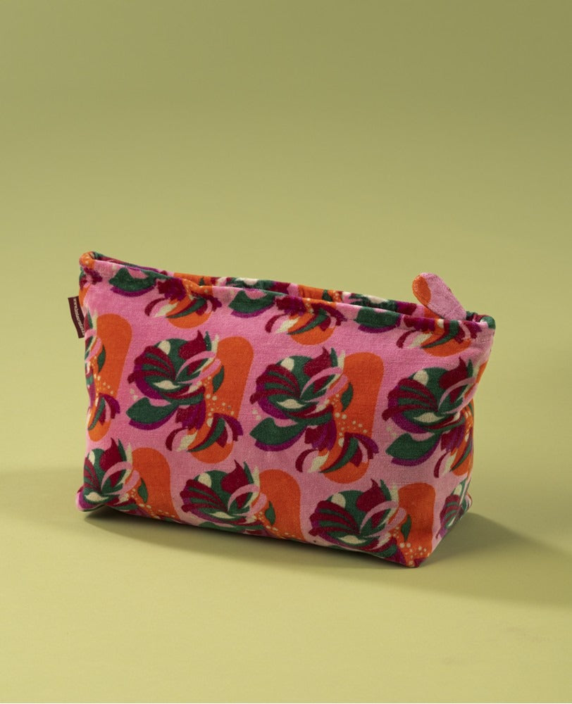 Large Velvet Cosmetic/Toiletries Bag