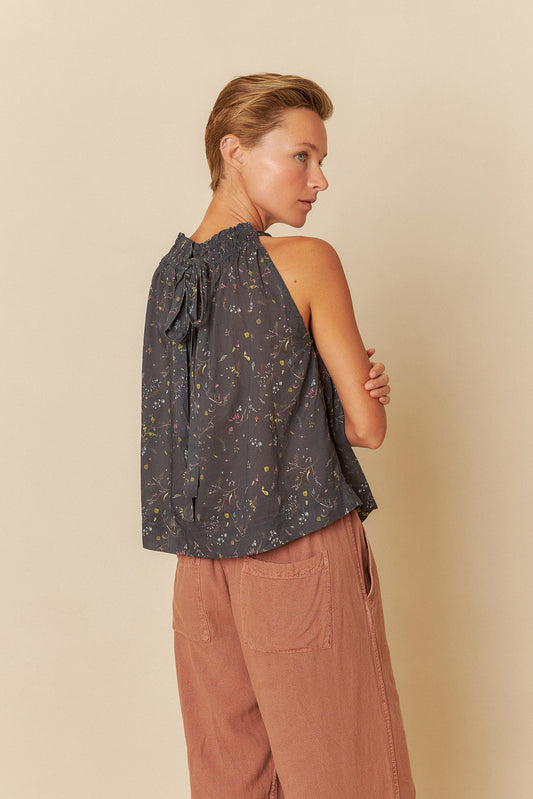 Halter Collar Top