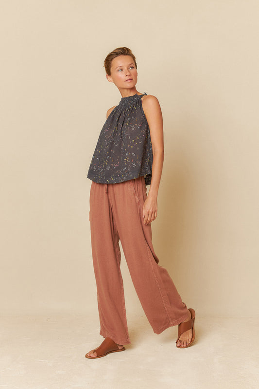 Halter Collar Top