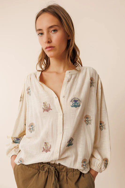 Soft Embroidered Shirt