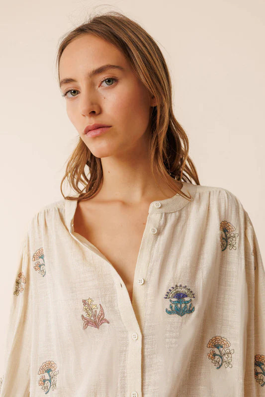 Soft Embroidered Shirt