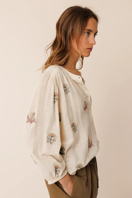 Soft Embroidered Shirt